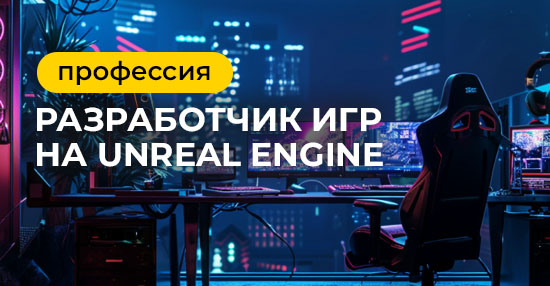 Профессия «Разработчик игр на Unreal Engine»